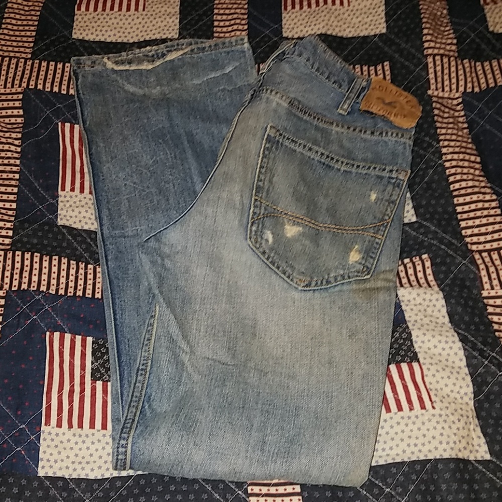 Hollister slim bootcut jeans